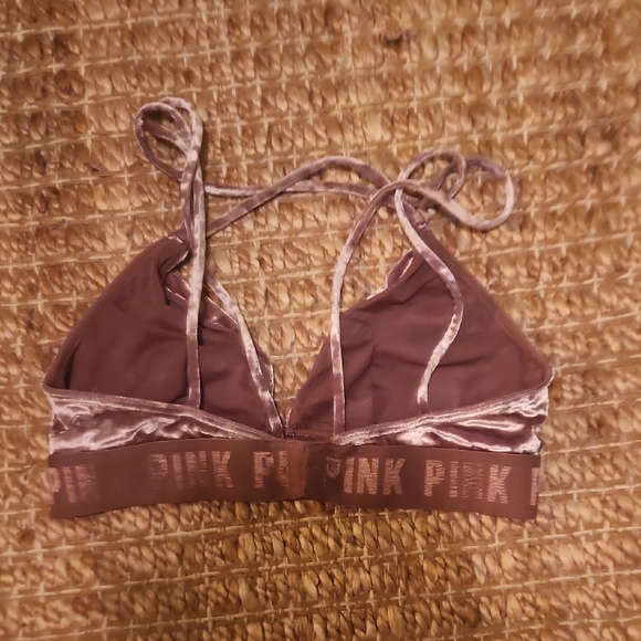 PINK Victoria's Secret Pink Lace Bra - Picture 4 of 4